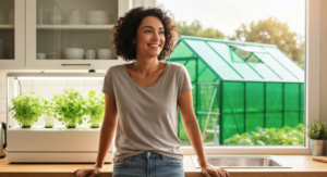 from home growing to greenhouse