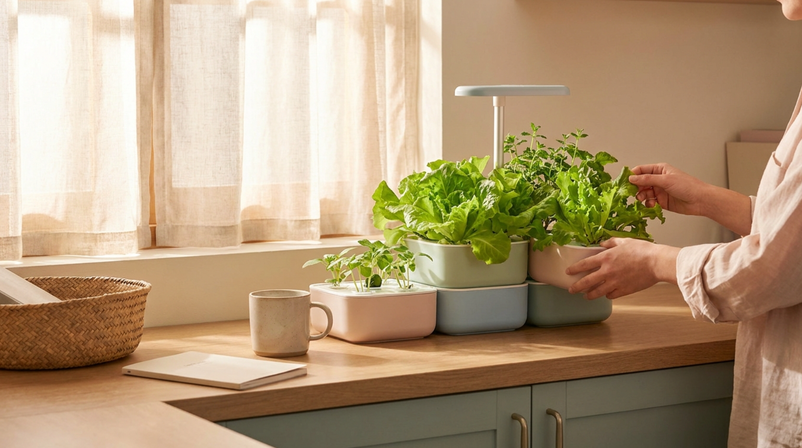 Grow Fresh Greens on Your Kitchen Counter – No Soil Required